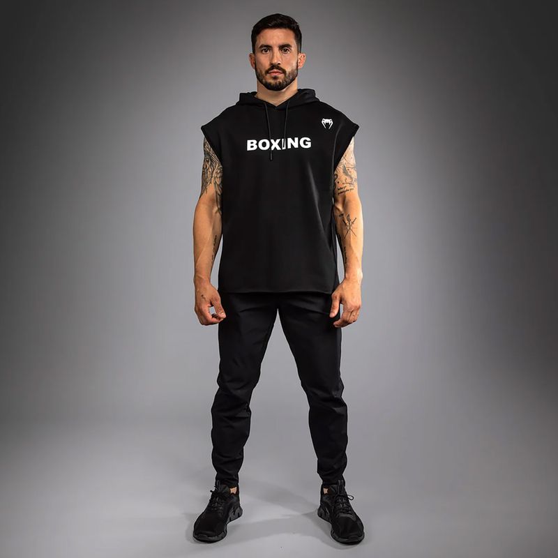 Pánska mikina bez rukávov Venum Boxing VT black/white 2