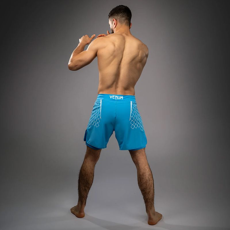 Pánske tréningové šortky Venum X WOW FC fury pacyfic blue 3