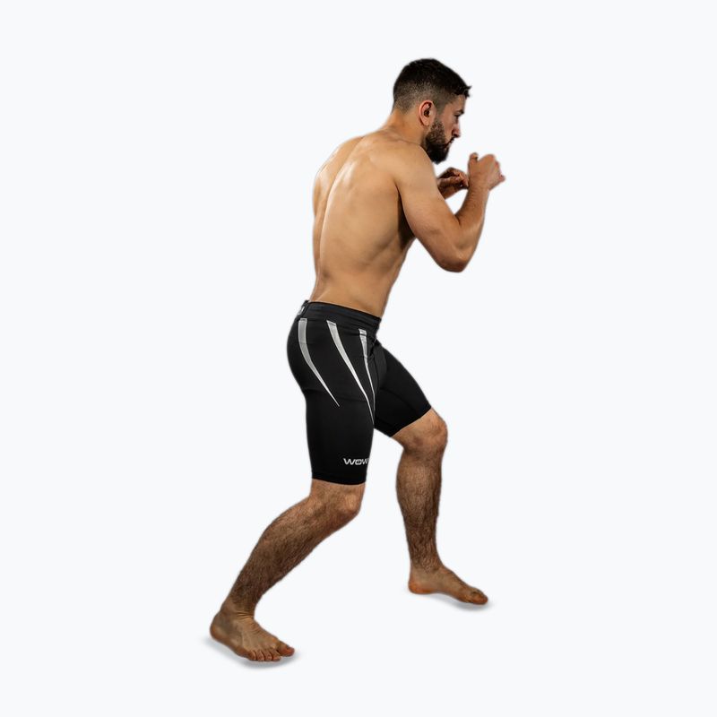 Pánske tréningové šortky Venum X WOW FC Vale Tudo black/silver grey 4