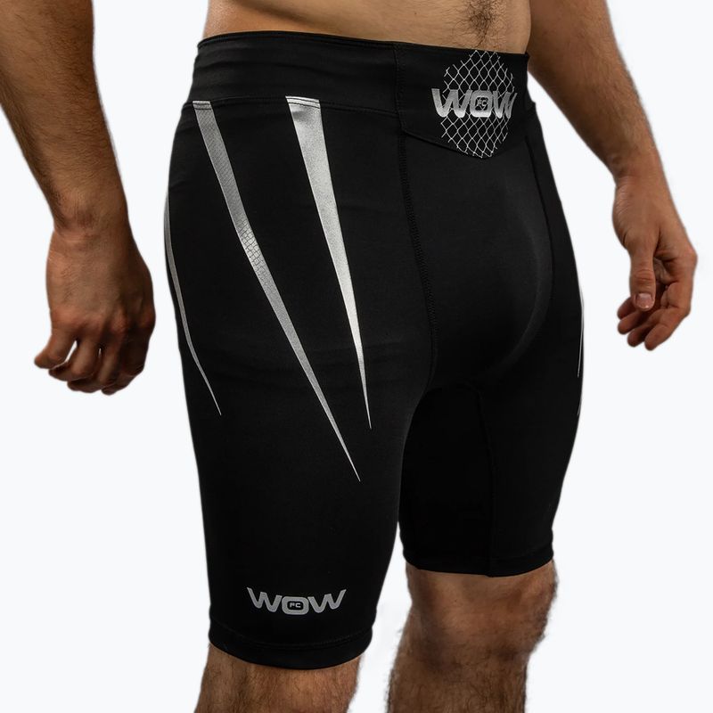 Pánske tréningové šortky Venum X WOW FC Vale Tudo black/silver grey 5