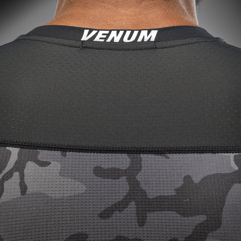 Pánske tréningové tričko Venum X Polaris Rashguards black/storm grey 7