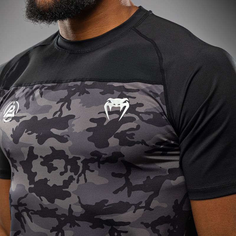 Pánske tréningové tričko Venum X Polaris Dry Tech black/storm grey 6
