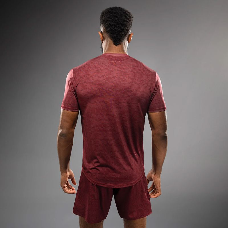 Pánske tréningové tričko Venum X Ares 2.0 Dry Tech burgundy 3