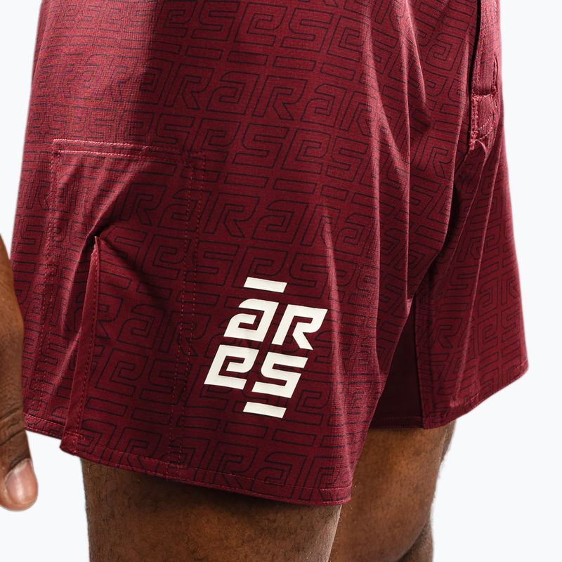 Pánske tréningové šortky Venum X Ares 2.0 burgundy 6