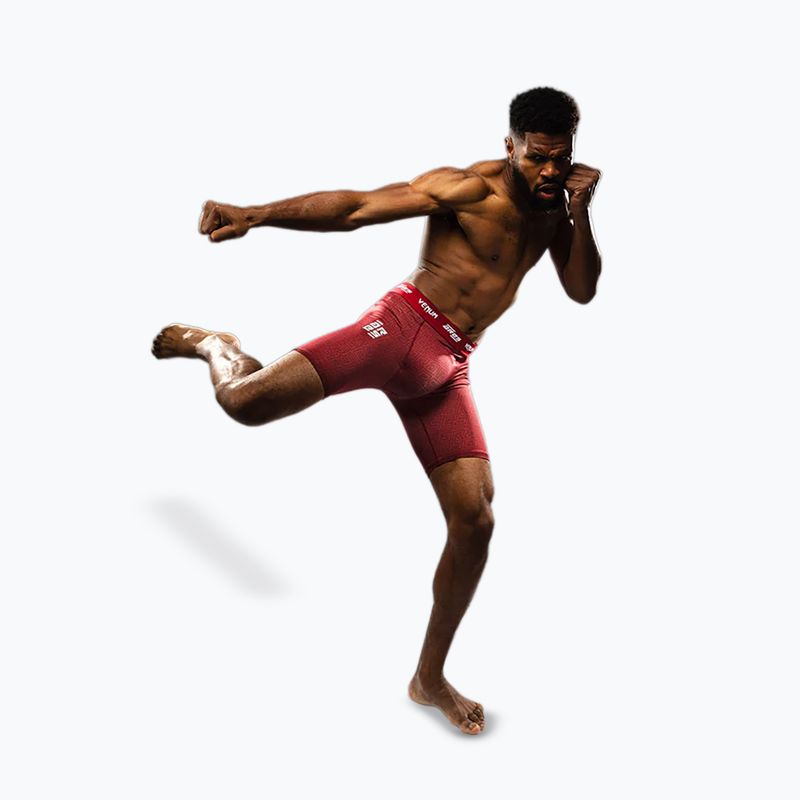 Pánske tréningové šortky Venum X Ares 2.0 Vale Tudo burgundy 5