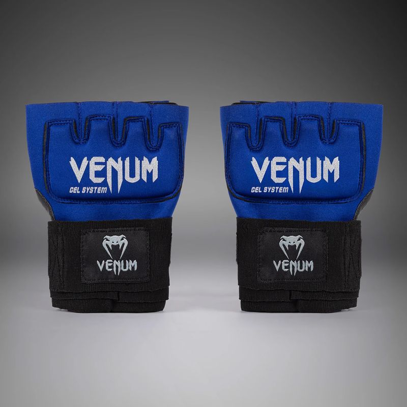 Boxerské bandáže Venum Kontact Boxing Handwraps 250 cm royal blue/silver 2