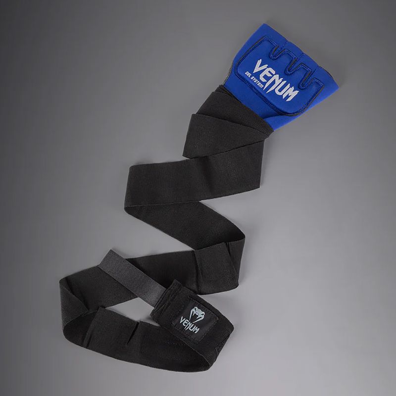 Boxerské bandáže Venum Kontact Boxing Handwraps 250 cm royal blue/silver 3