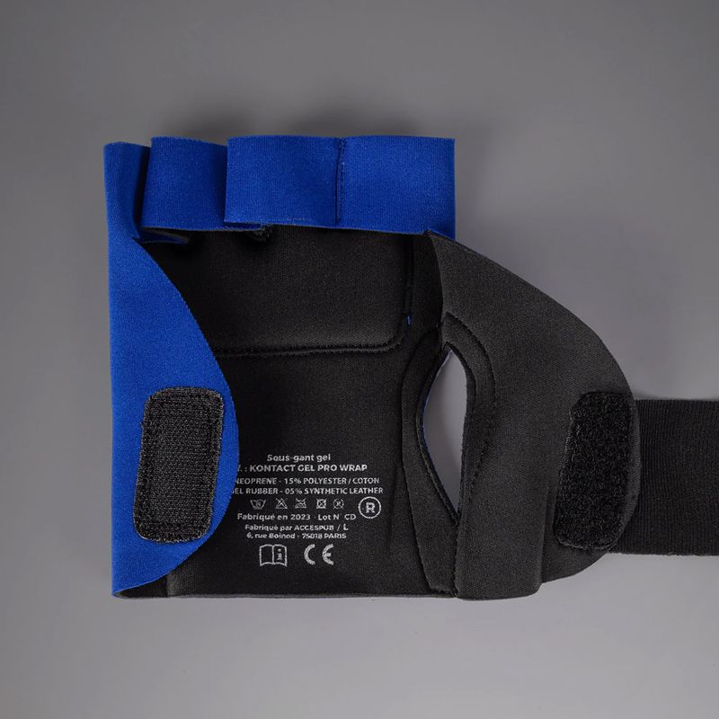 Boxerské bandáže Venum Kontact Boxing Handwraps 250 cm royal blue/silver 5