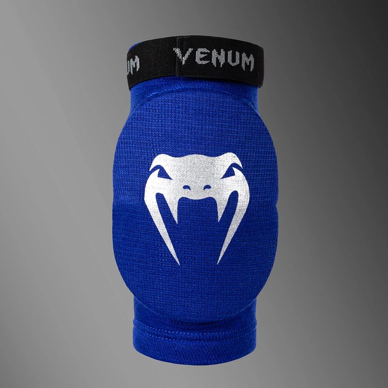 Chránič lakťa Venum Kontact Elbow Pads royal blue/silver 2