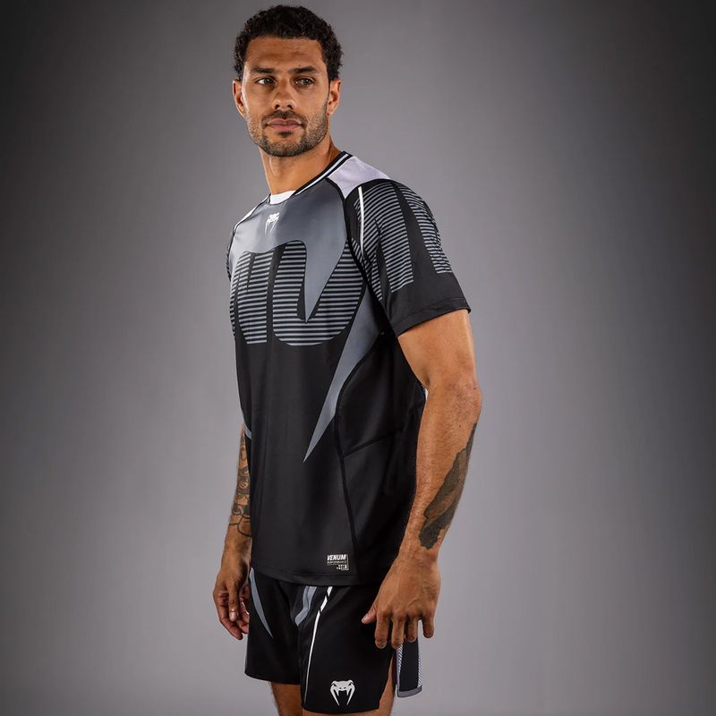 Pánske tričko Venum Adrenaline Dry-tech black/silver grey 4