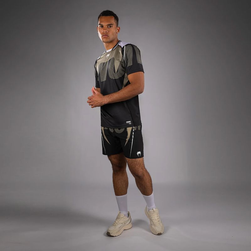 Pánske tričko Venum Adrenaline Dry-tech black/sand 2