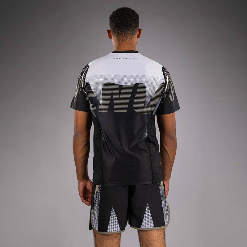 Pánske tričko Venum Adrenaline Dry-tech black/sand 3