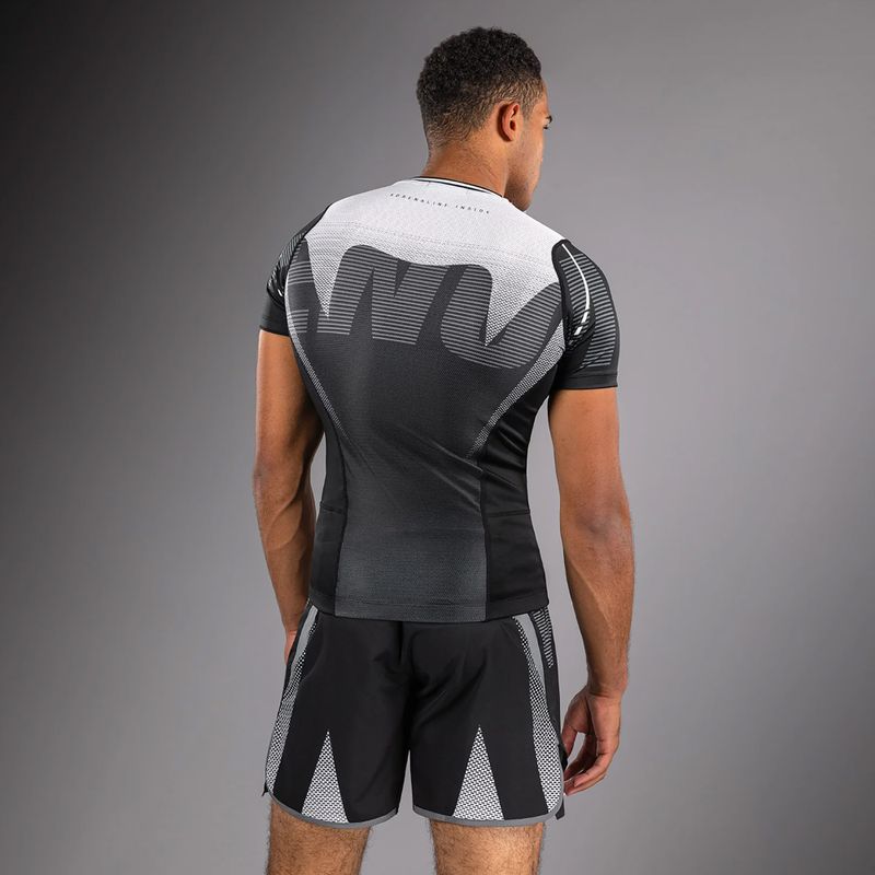 Pánsky rashguard Venum Adrenaline Rashguard black/silver grey 3