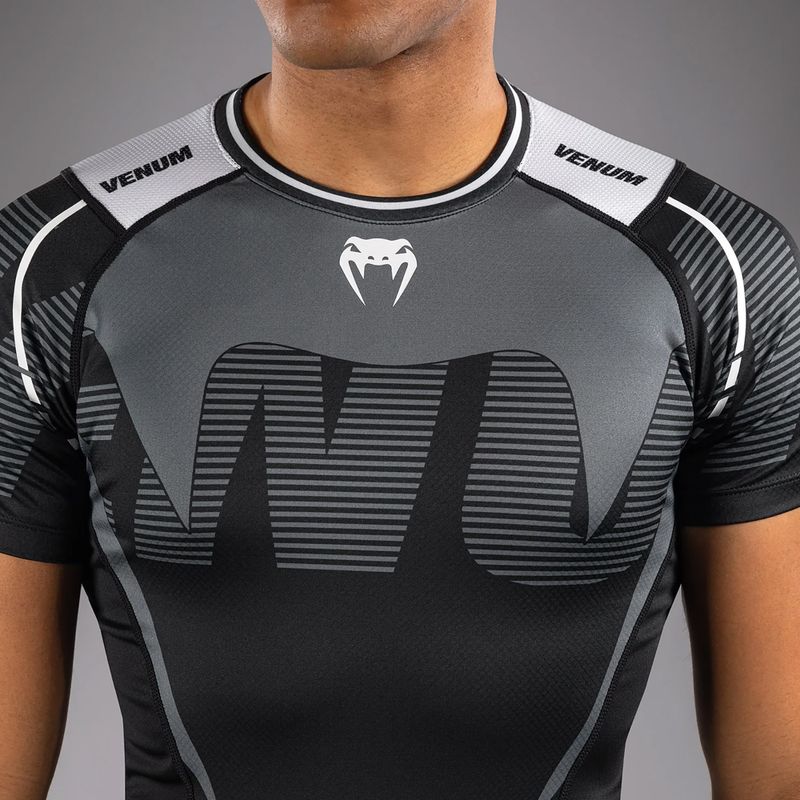 Pánsky rashguard Venum Adrenaline Rashguard black/silver grey 5