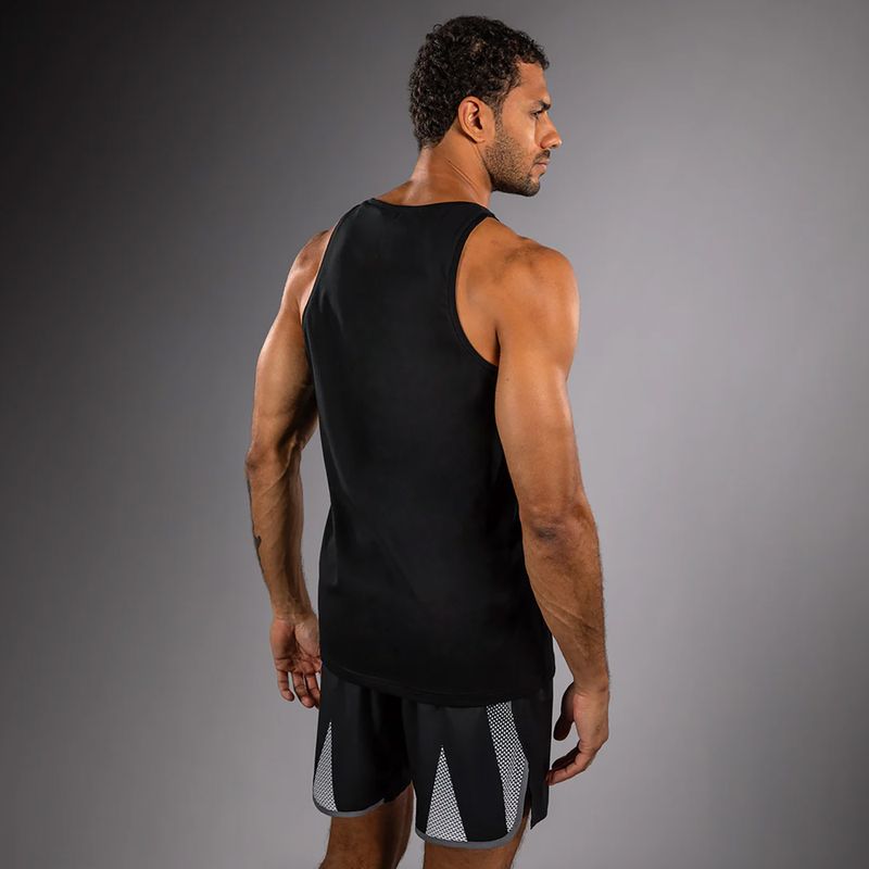 Pánske tričko Venum Adrenaline black/silver grey 2