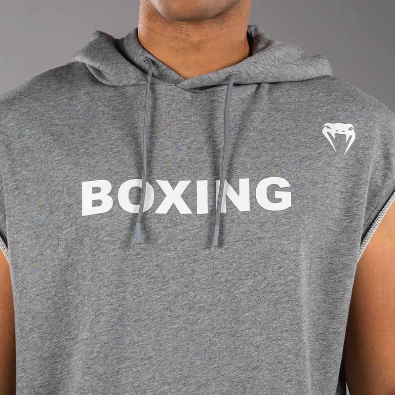 Pánska mikina Venum Boxing VT Sleeveless Hoodie heather grey 5