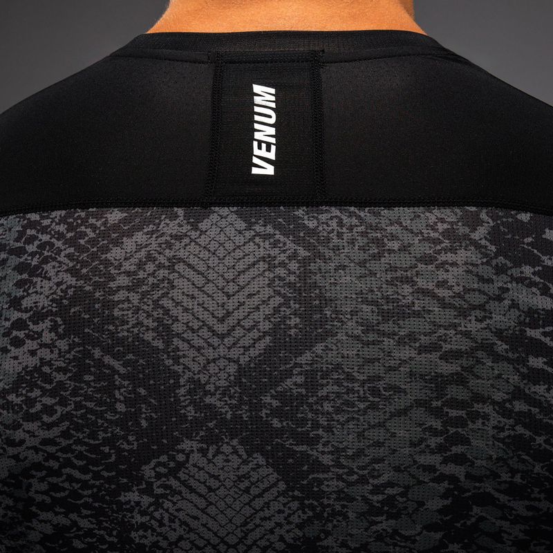 Pánsky rashguard longsleeve Venum G-Fit Scales Rashguard black/charcoal grey 5