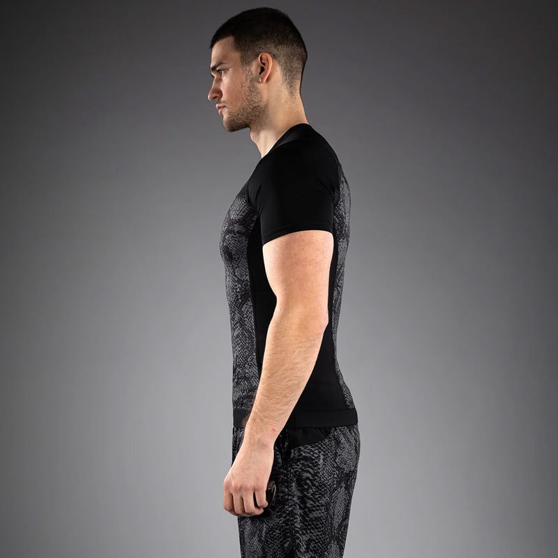 Pánsky rashguard Venum G-Fit Scales Rashguard black/charcoal grey 3