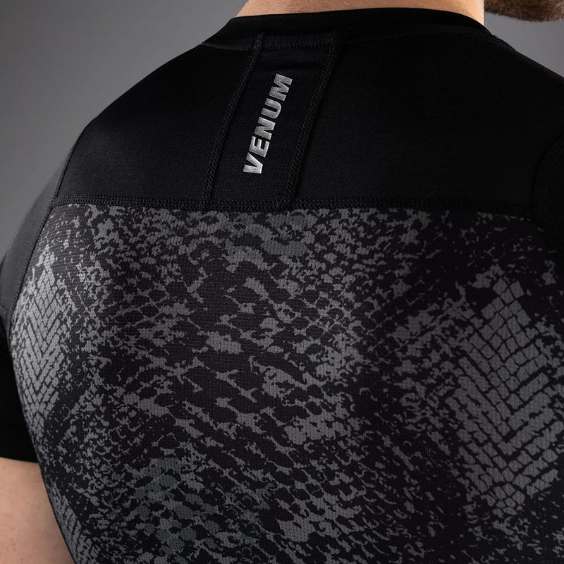 Pánsky rashguard Venum G-Fit Scales Rashguard black/charcoal grey 6