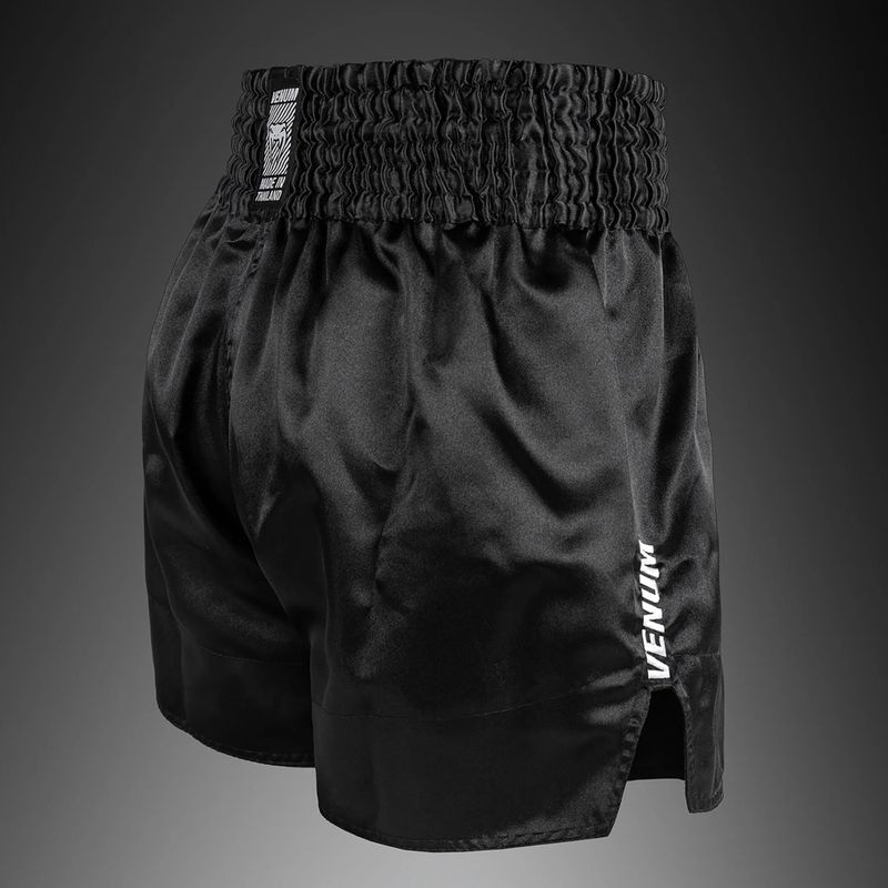 Pánske tréningové šortky Venum Classic Evo Muay Thai black/white 4
