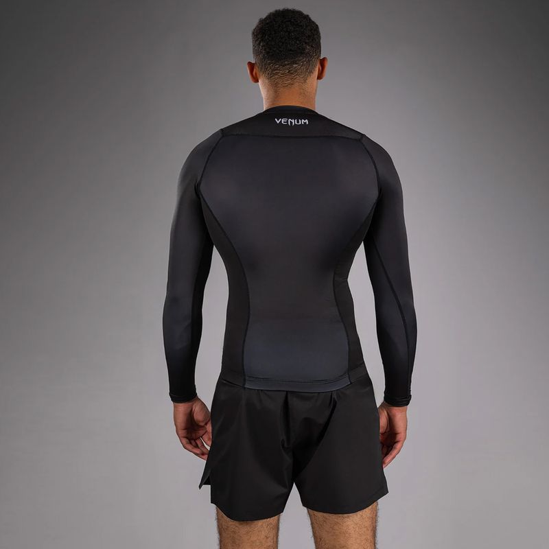 Roshguard pánsky rashguard longsleeve Venum No Gi Rashguards black/white 3