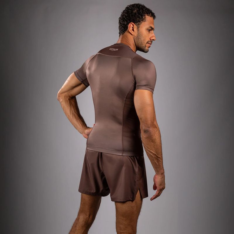 Pánsky rashguard Venum No Gi Rashguards chocolate brown 2