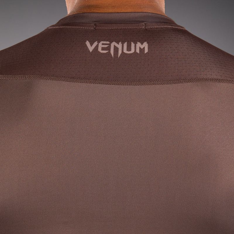 Pánsky rashguard Venum No Gi Rashguards chocolate brown 6