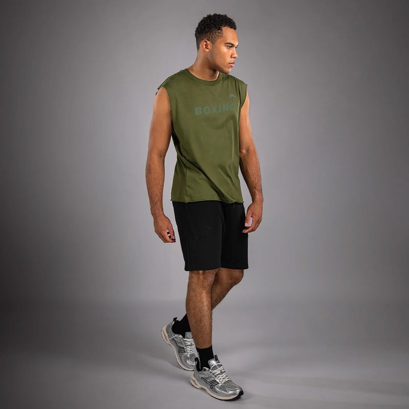Pánske tričko Venum Boxing VT Sleeveless military green 2