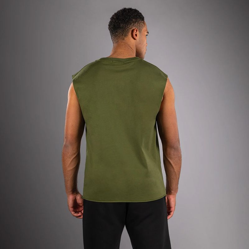 Pánske tričko Venum Muay Thai VT military green 3