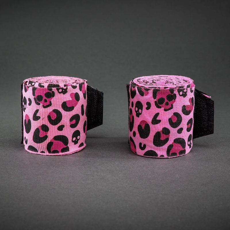 Boxerské bandáže Venum Skull Handwraps 300 cm 2