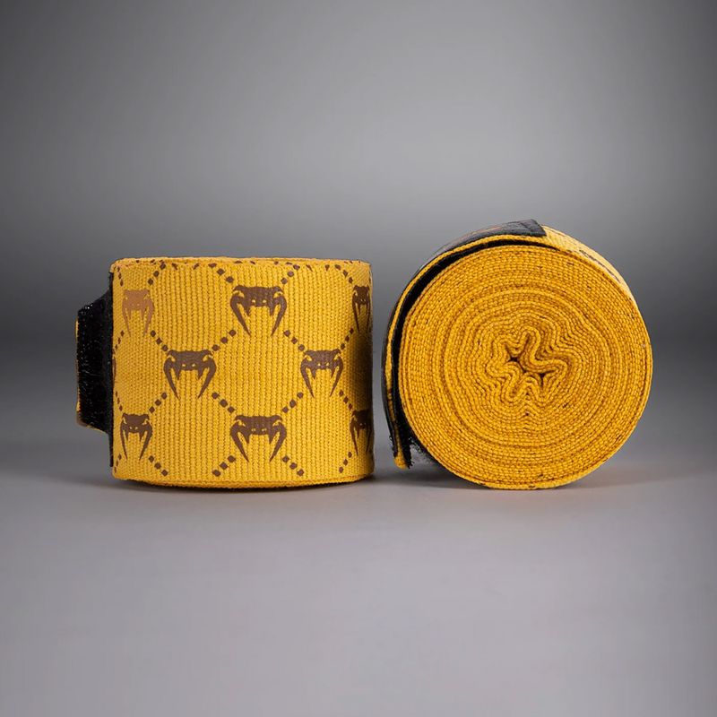 Boxerské bandáže Venum Monogram Hand Wraps Advanced 250 cm brown 2