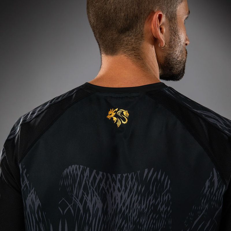 Pánske tričko Venum x Chimaev Dry Tech black/grey 7