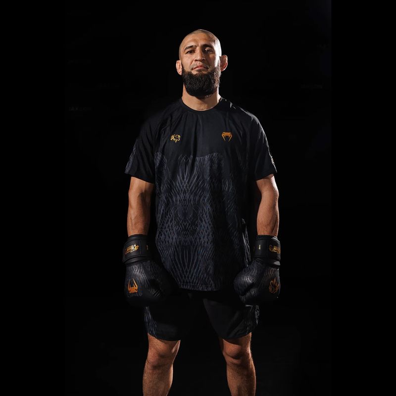 Pánske tričko Venum x Chimaev Dry Tech black/grey 9