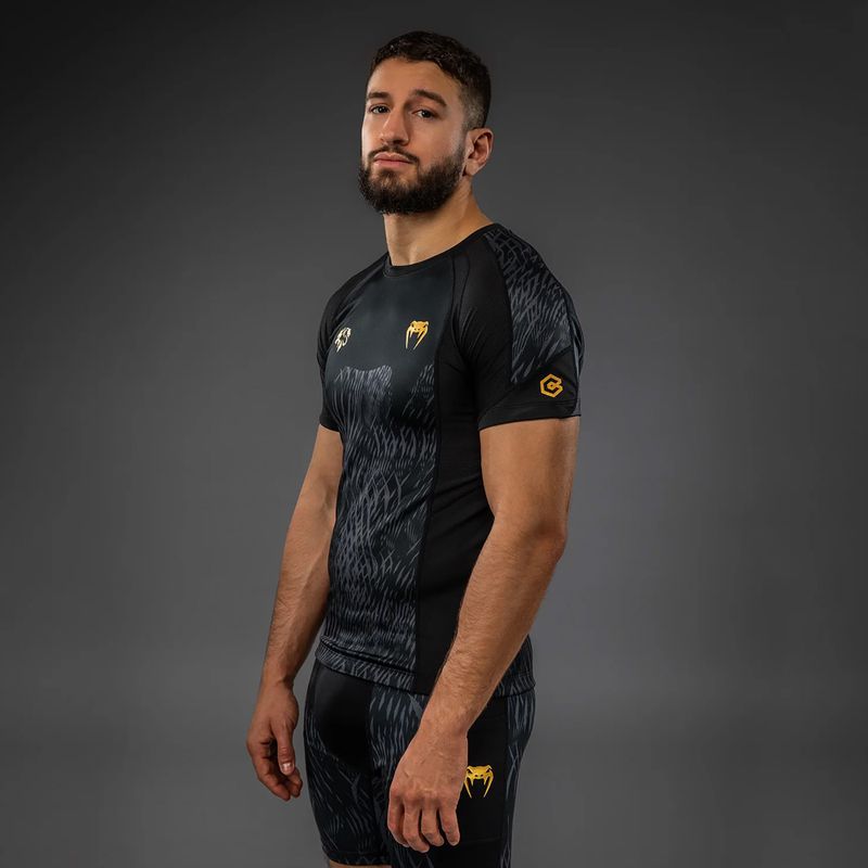 Pánsky rashguard Venum x Chimaev Rashguards black/grey 4