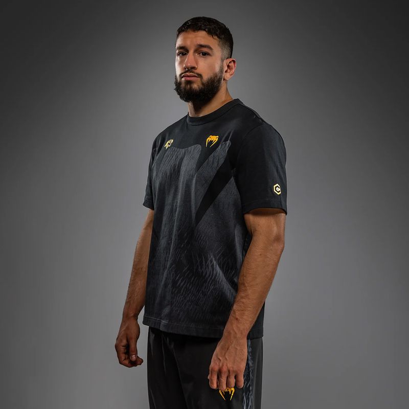 Pánske tričko Venum x Chimaev black/grey 4