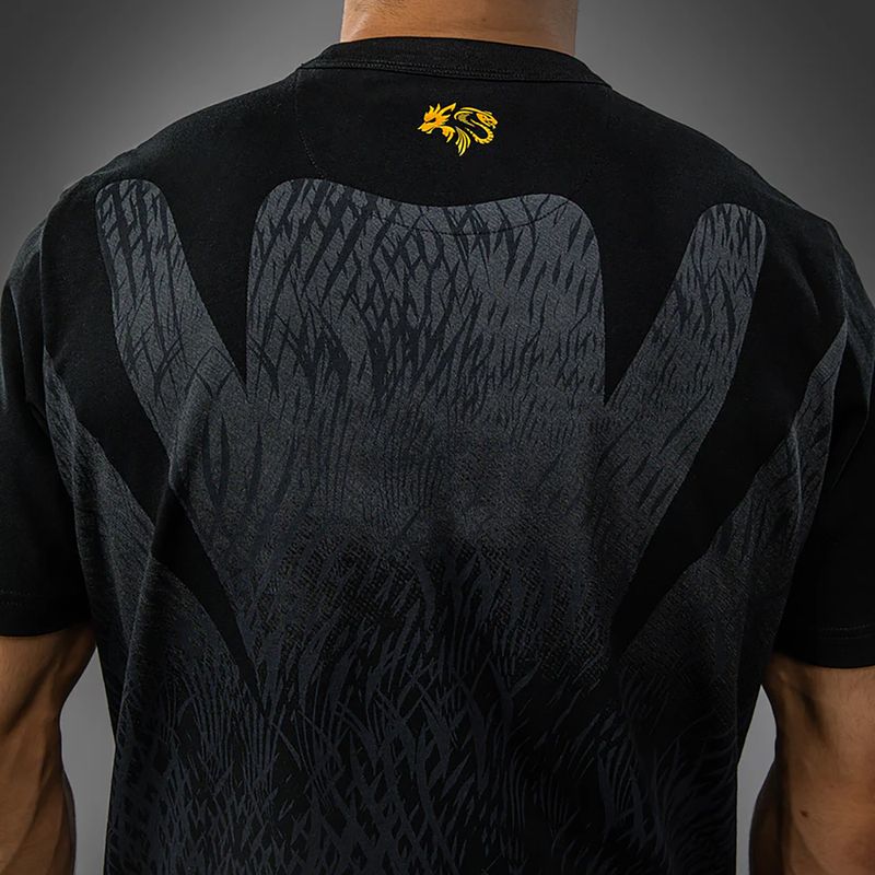 Pánske tričko Venum x Chimaev black/grey 6