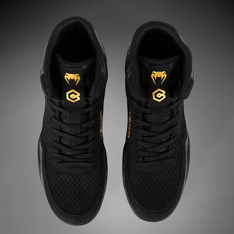 Zápasnícke topánky Venum x Chimaev Wrestling black/grey 9