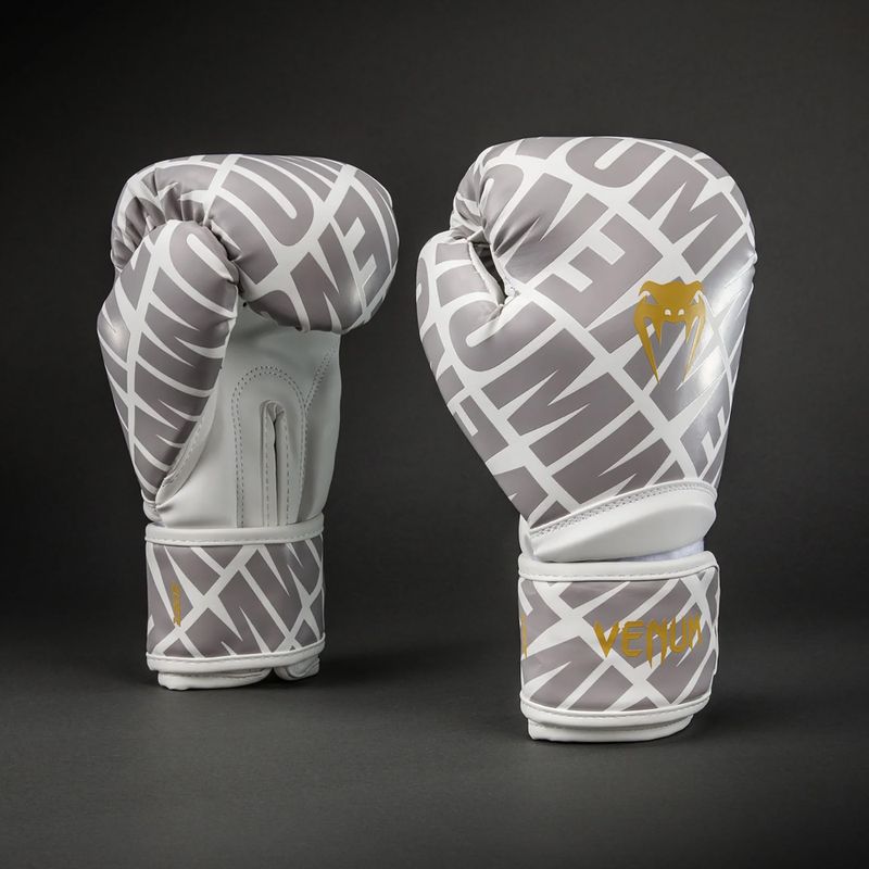 Boxerské rukavice Venum Contender 1.5 XT 3D Boxing white/gold 2