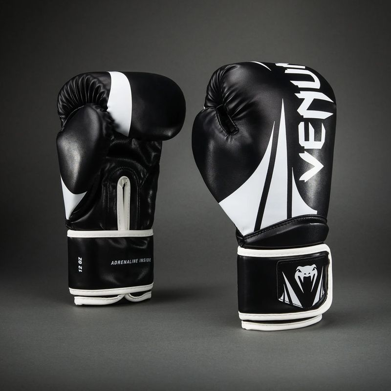 Boxerské rukavice Venum Challenger 2.5 Boxing black/white 2