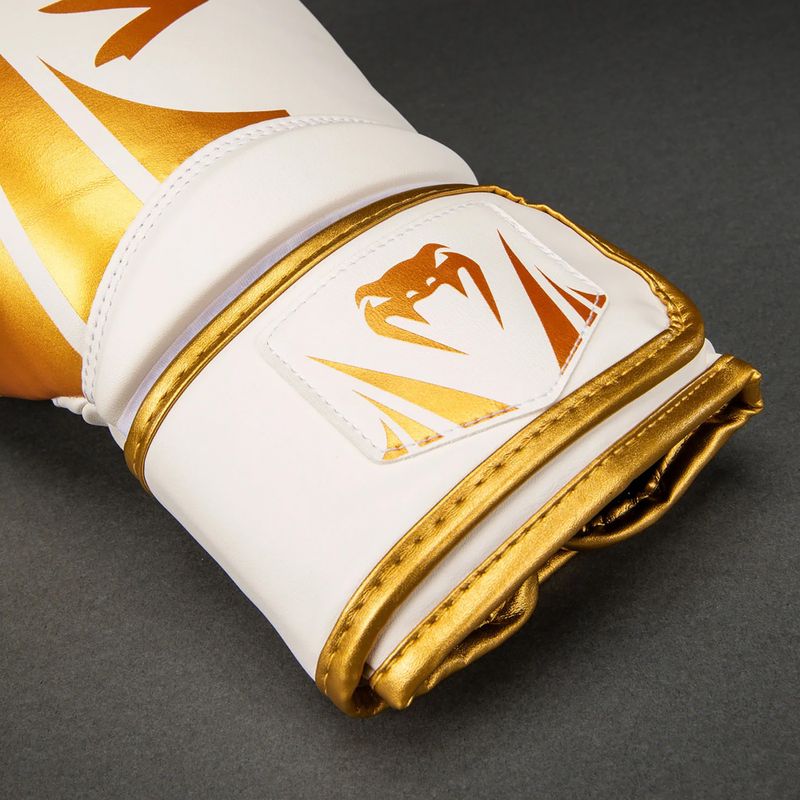 Boxerské rukavice Venum Challenger 2.5 Boxing white/gold 4