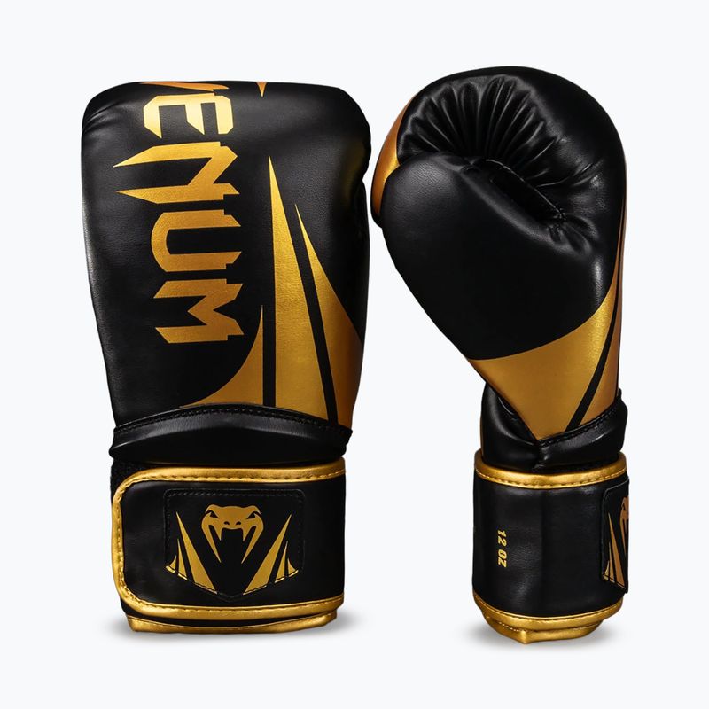 Boxerské rukavice Venum Challenger 2.5 Boxing black/gold