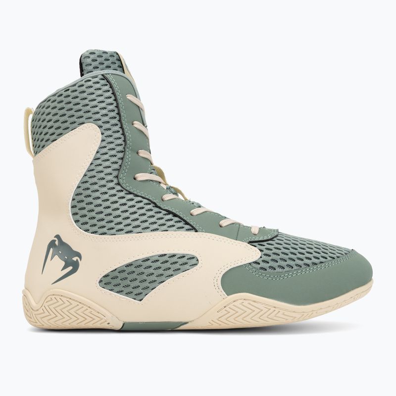 Pánske boxerské topánky Venum Contender Boxing aqua green/ivory 2