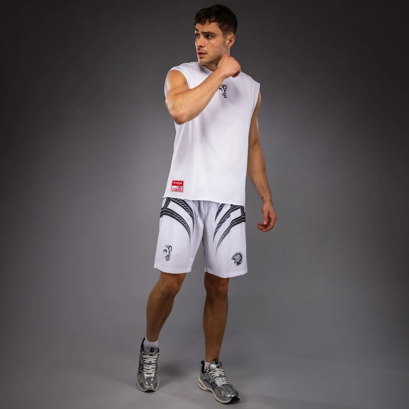Pánske tričko Venum x Mike Tyson Tiger Sleeveless optical white 2