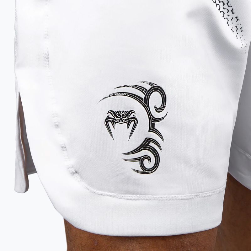 Pánske tréningové šortky Venum x Mike Tyson Tiger optical white/deep black 7
