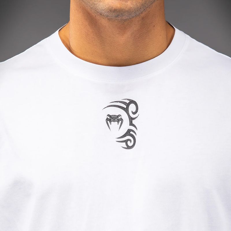 Pánske tričko Venum x Mike Tyson Tiger optical white 4