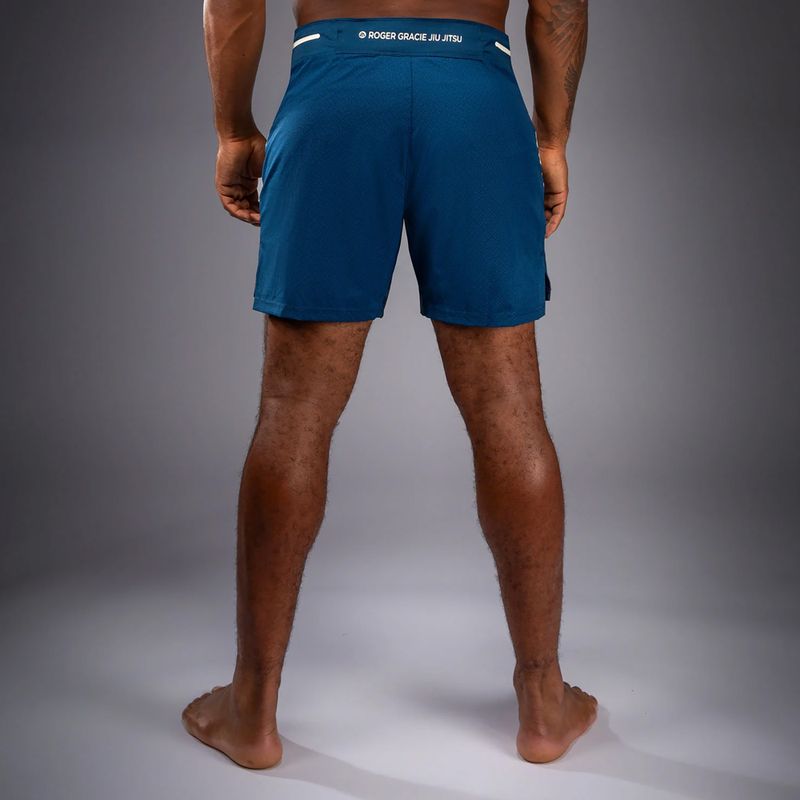 Pánske tréningové šortky Venum Roger Gracie Academy Fightshorts blue 2