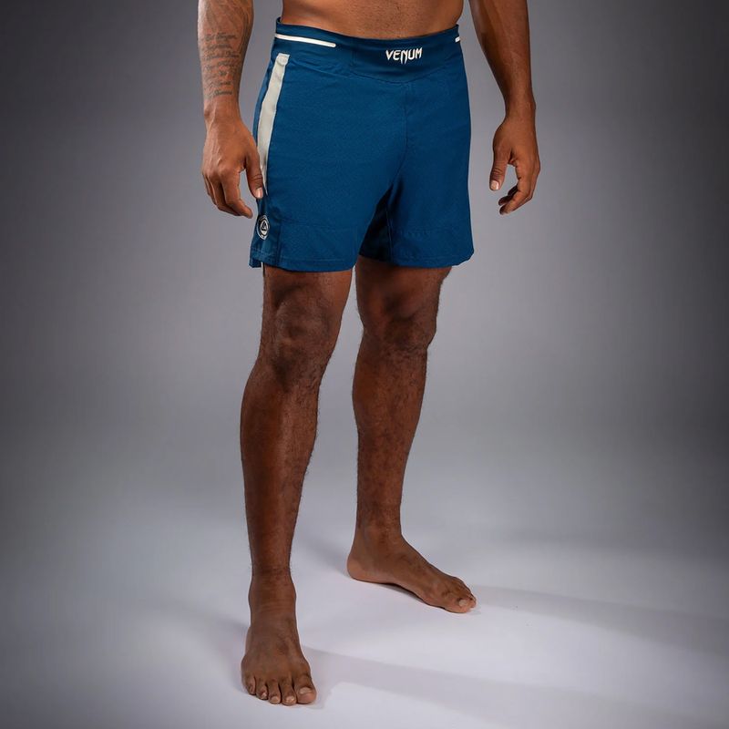 Pánske tréningové šortky Venum Roger Gracie Academy Fightshorts blue 3