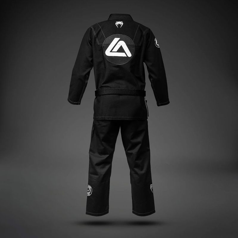 Kimono GI do brazílskeho jiu-jitsu Venum Roger Gracie Academy BJJ black 2