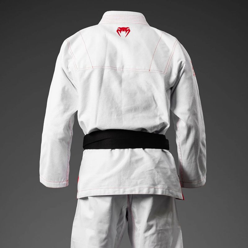 Kimono GI do brazílskeho jiu-jitsu Venum Roger Gracie Academy BJJ white/red 4