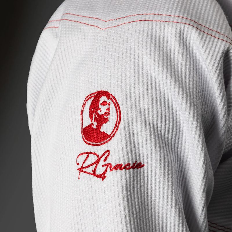 Kimono GI do brazílskeho jiu-jitsu Venum Roger Gracie Academy BJJ white/red 7